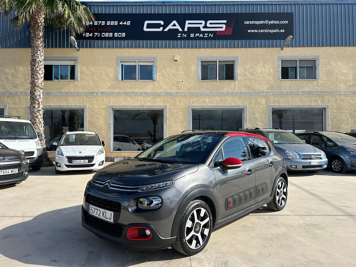 CITROEN C3 SHINE 1.2 E-THP AUTO SPANISH LHD IN SPAIN 42000 MILES SUPERB 2018